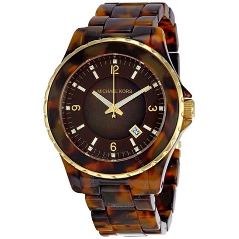 michael kors tortoise watch 5298|1,100 + results for Michael Kors MK5298 .